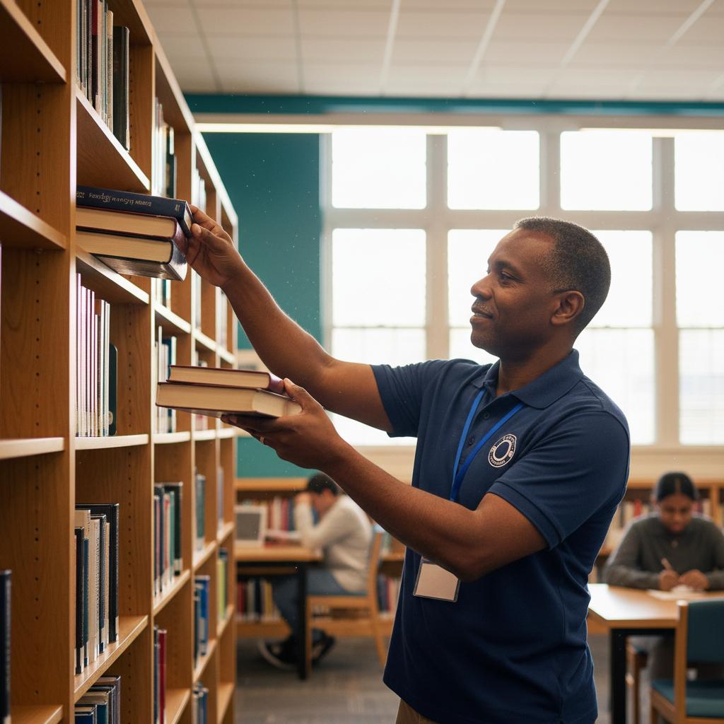 SCSEP places participants in paid part-time roles at nonprofits and public agencies, such as libraries and senior centers, while they search for permanent work.